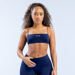 DFYNE Defy Strappy Sport BH Dam Marinblå | 5481072-YP