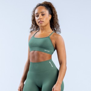 DFYNE Dynamic Backless Sport BH Dam Gröna | 4608135-AR