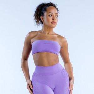 DFYNE Ignite Bandeau Sport BH Dam Lila | 0396782-NP