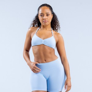 DFYNE Impact Strappy Sport BH Dam Blå | 9647185-SF