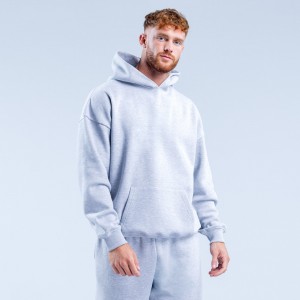 DFYNE Recharge Hoodie Herr Grå | 8260951-SI