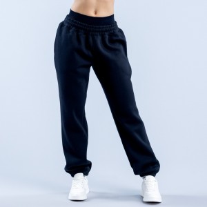 DFYNE Revive Heavy Weight Joggingbyxor Dam Svarta | 6018752-DI