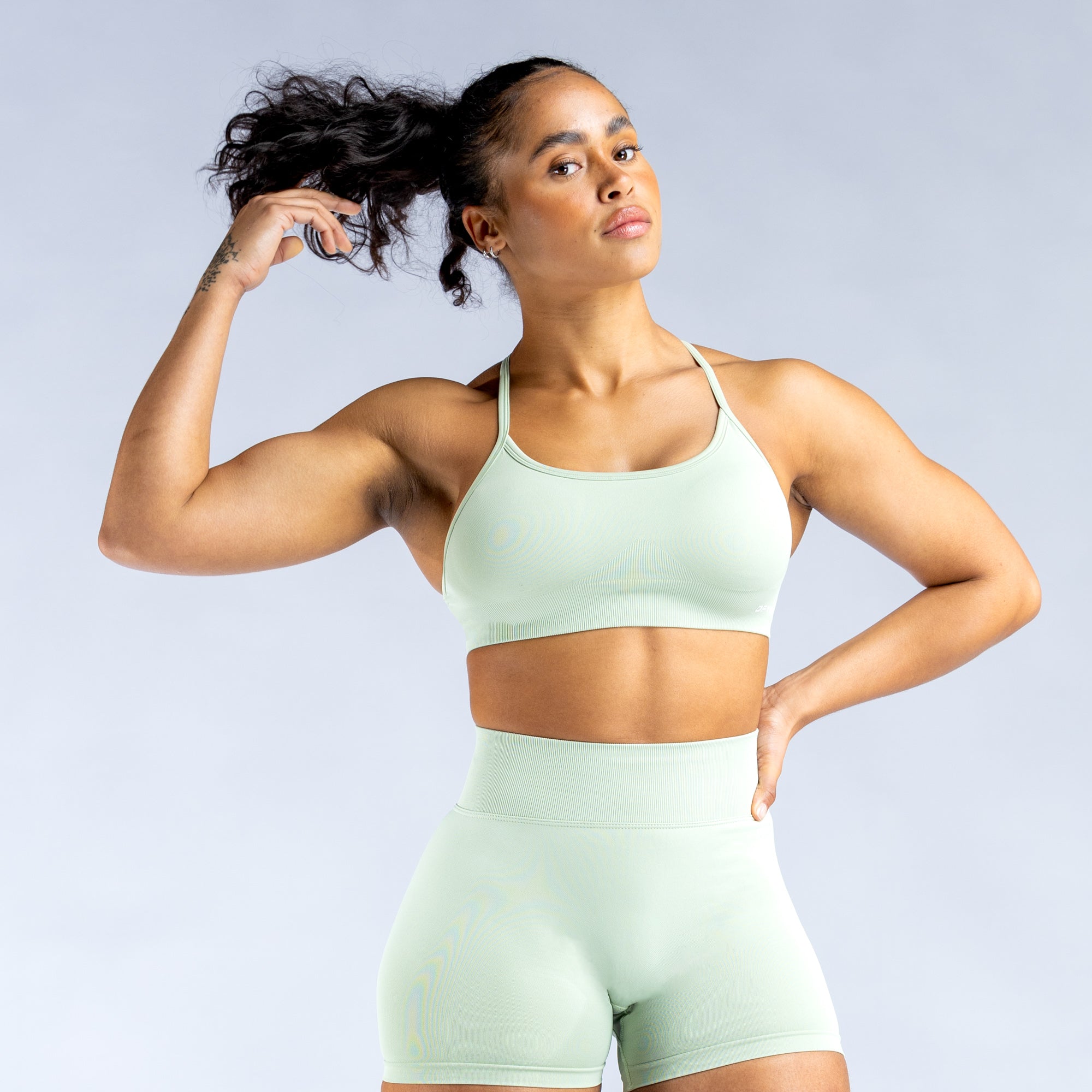 DFYNE Dynamic Backless Sport BH Dam Gröna | 8093124-GY