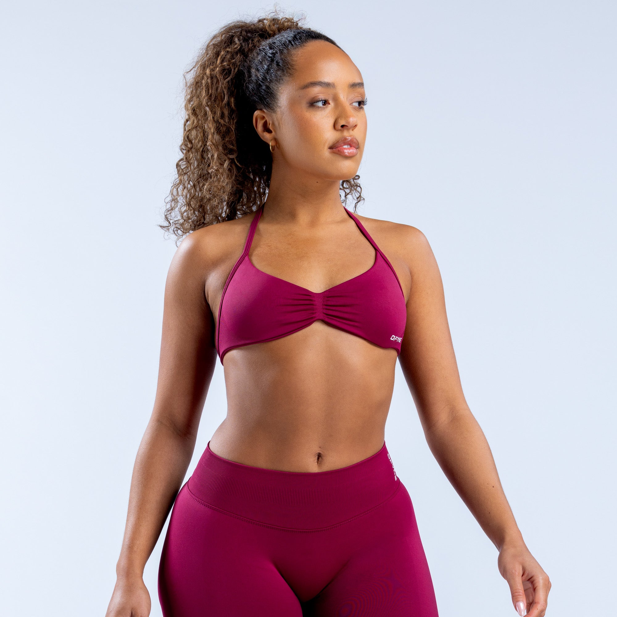 DFYNE Impact Strappy Sport BH Dam Fuchsia | 3856479-AM