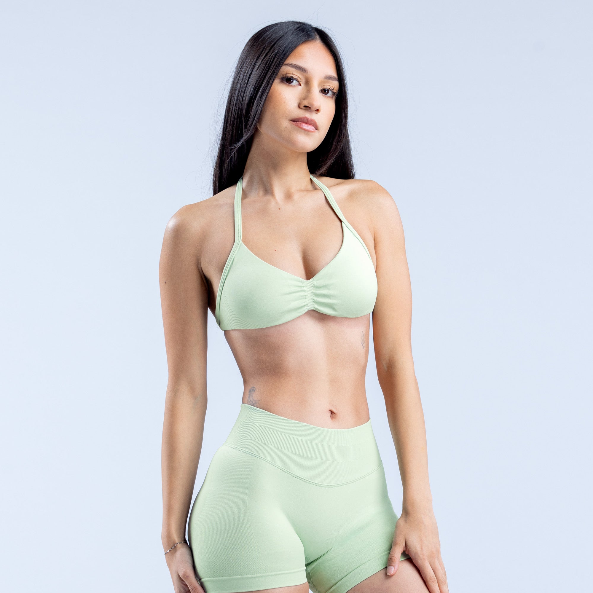 DFYNE Impact Strappy Sport BH Dam Gröna | 4352807-CQ