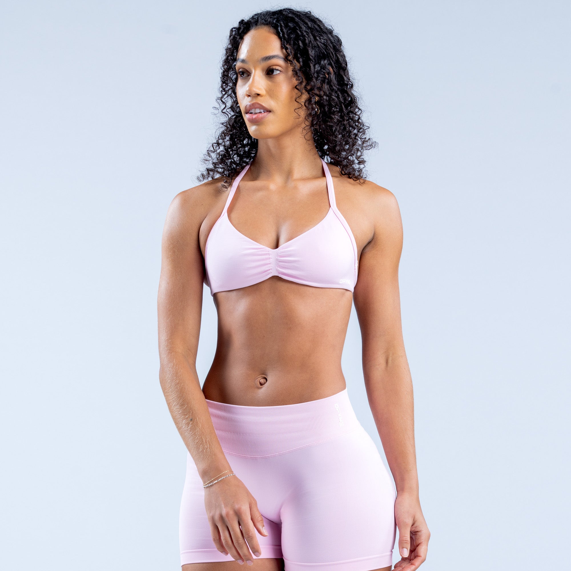 DFYNE Impact Strappy Sport BH Dam Ljusrosa Rosa | 3418576-TN