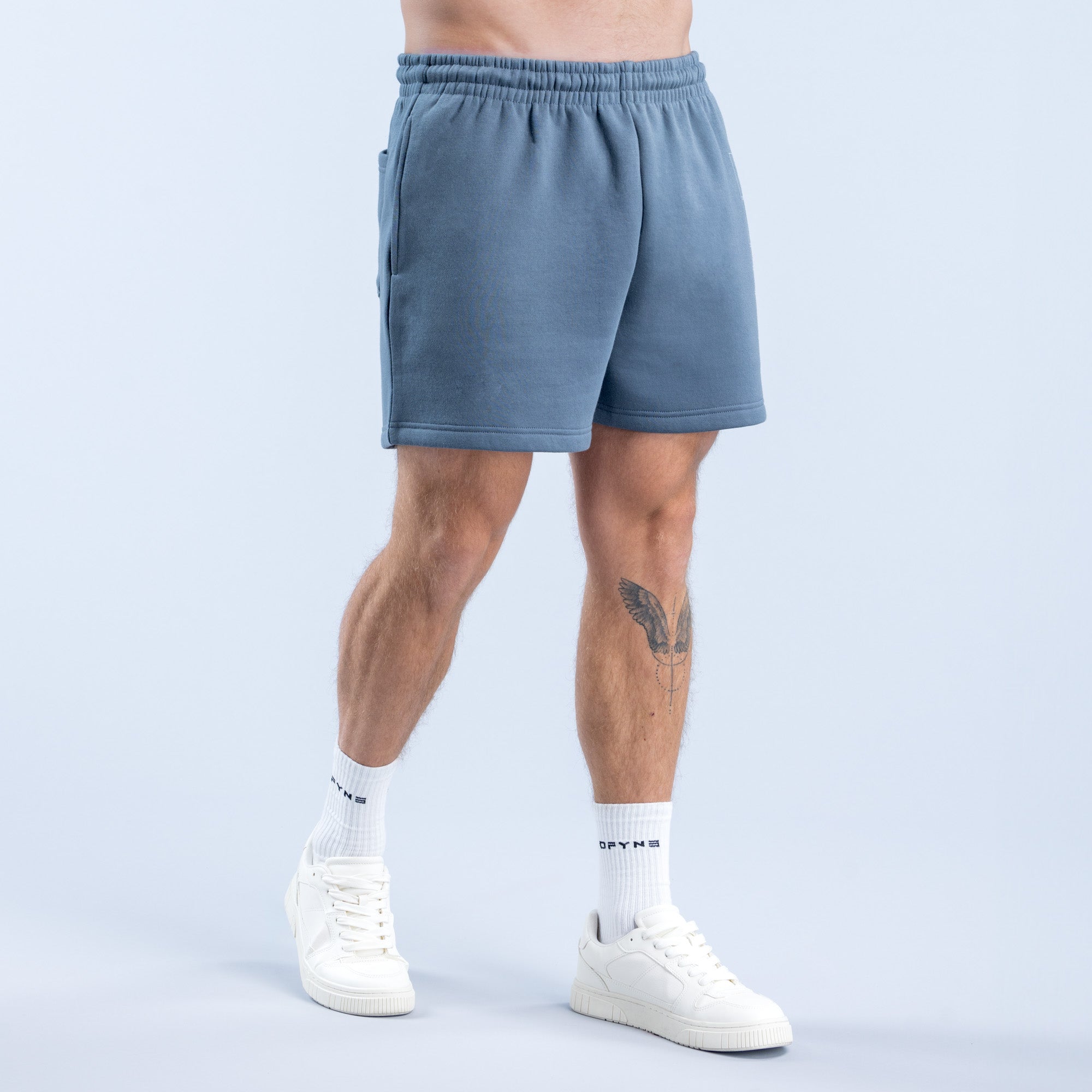 DFYNE Recharge Graphic Shorts Herr Grå | 2935481-JT