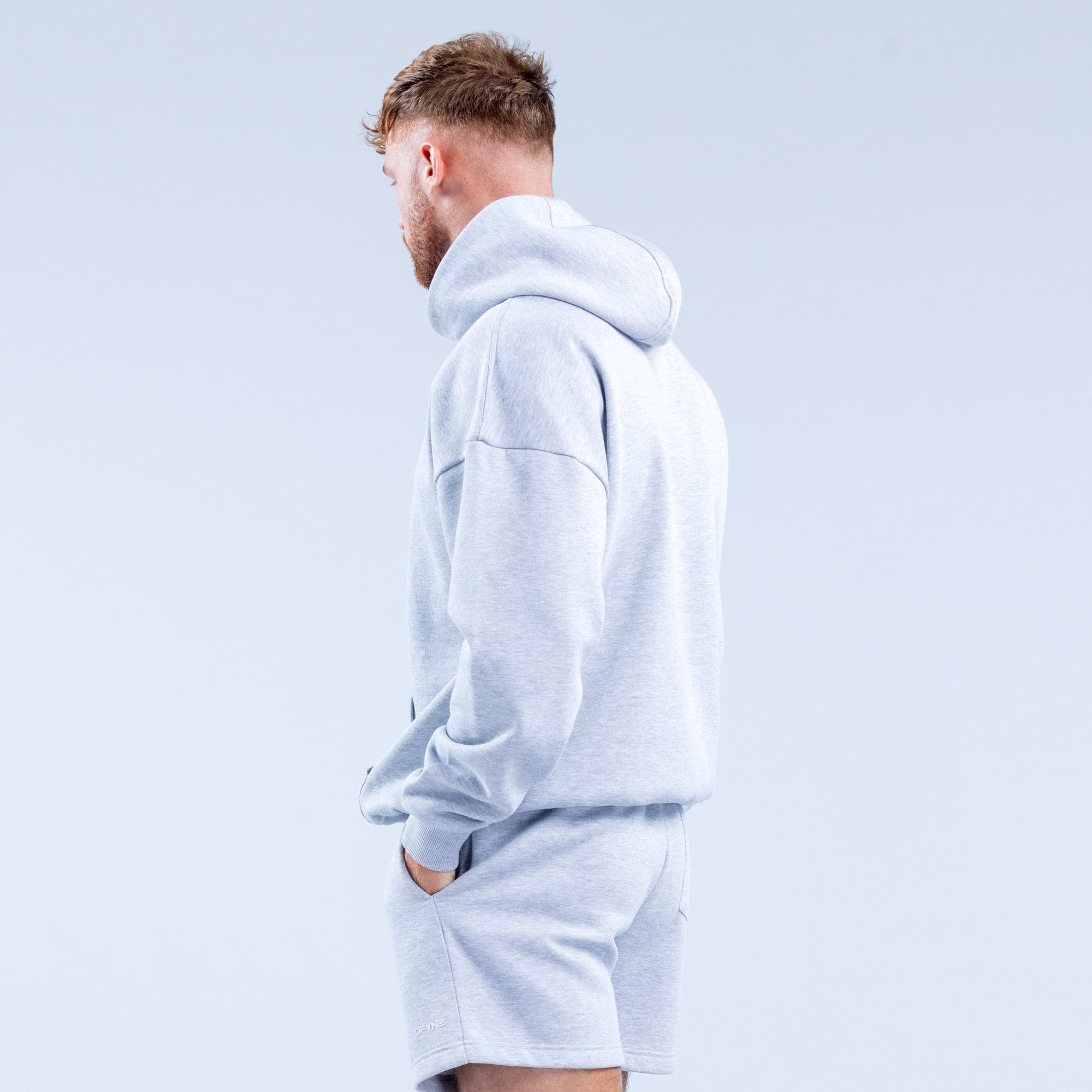 DFYNE Recharge Hoodie Herr Grå | 8260951-SI