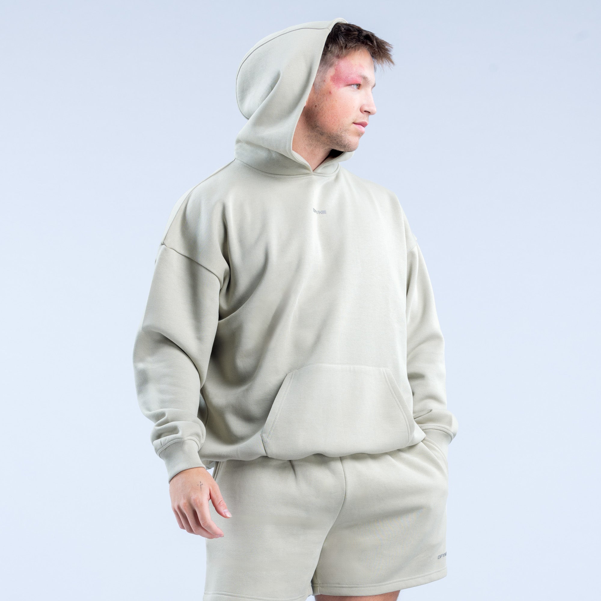 DFYNE Recharge Hoodie Herr Grå | 9807236-ZM