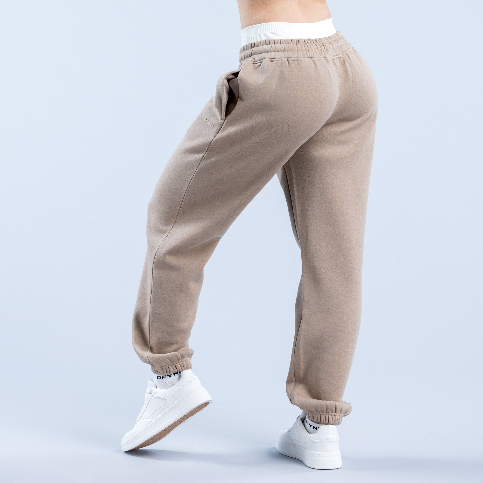 DFYNE Revive Heavy Weight Joggingbyxor Dam Beige | 6049137-HD