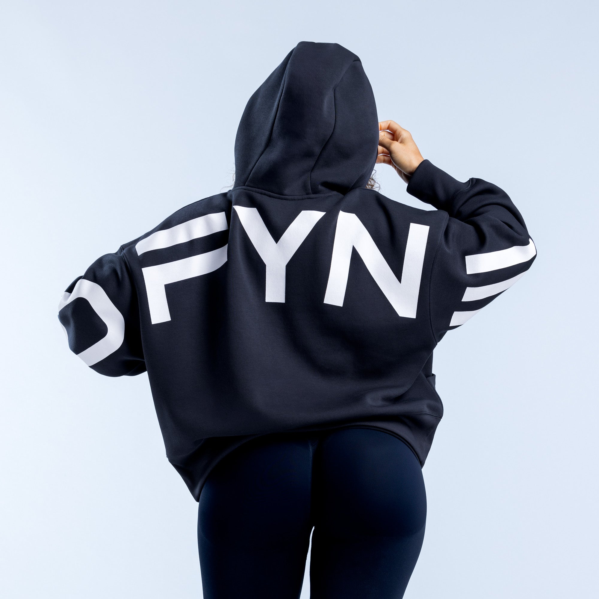 DFYNE Signature Hoodie Dam Svarta | 0437681-LF