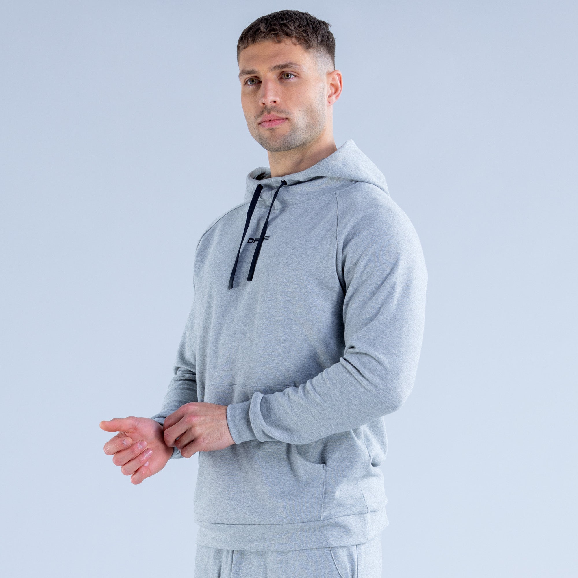 DFYNE Stealth Midweight Hoodie Herr Grå | 1504376-ZH