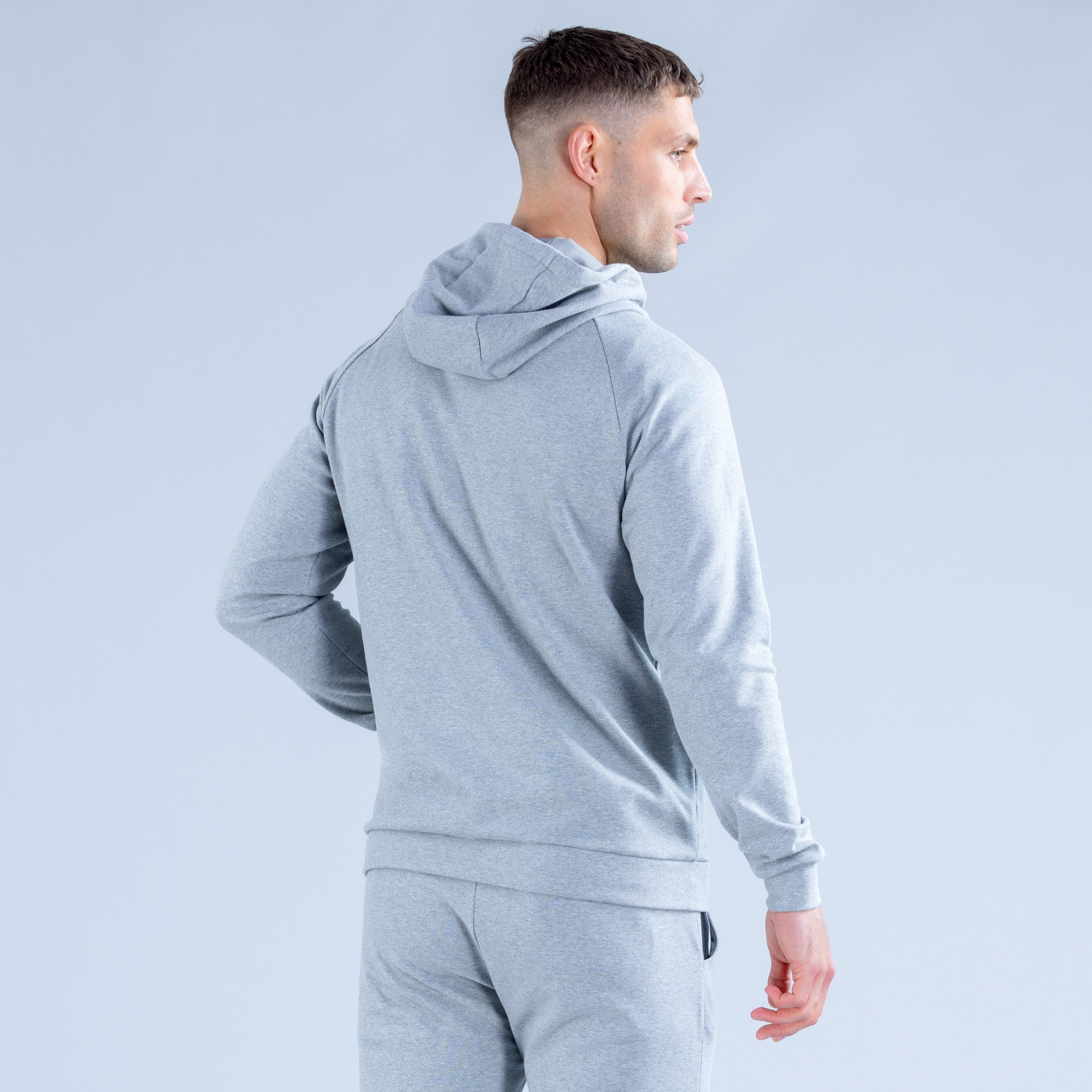 DFYNE Stealth Midweight Hoodie Herr Grå | 1504376-ZH