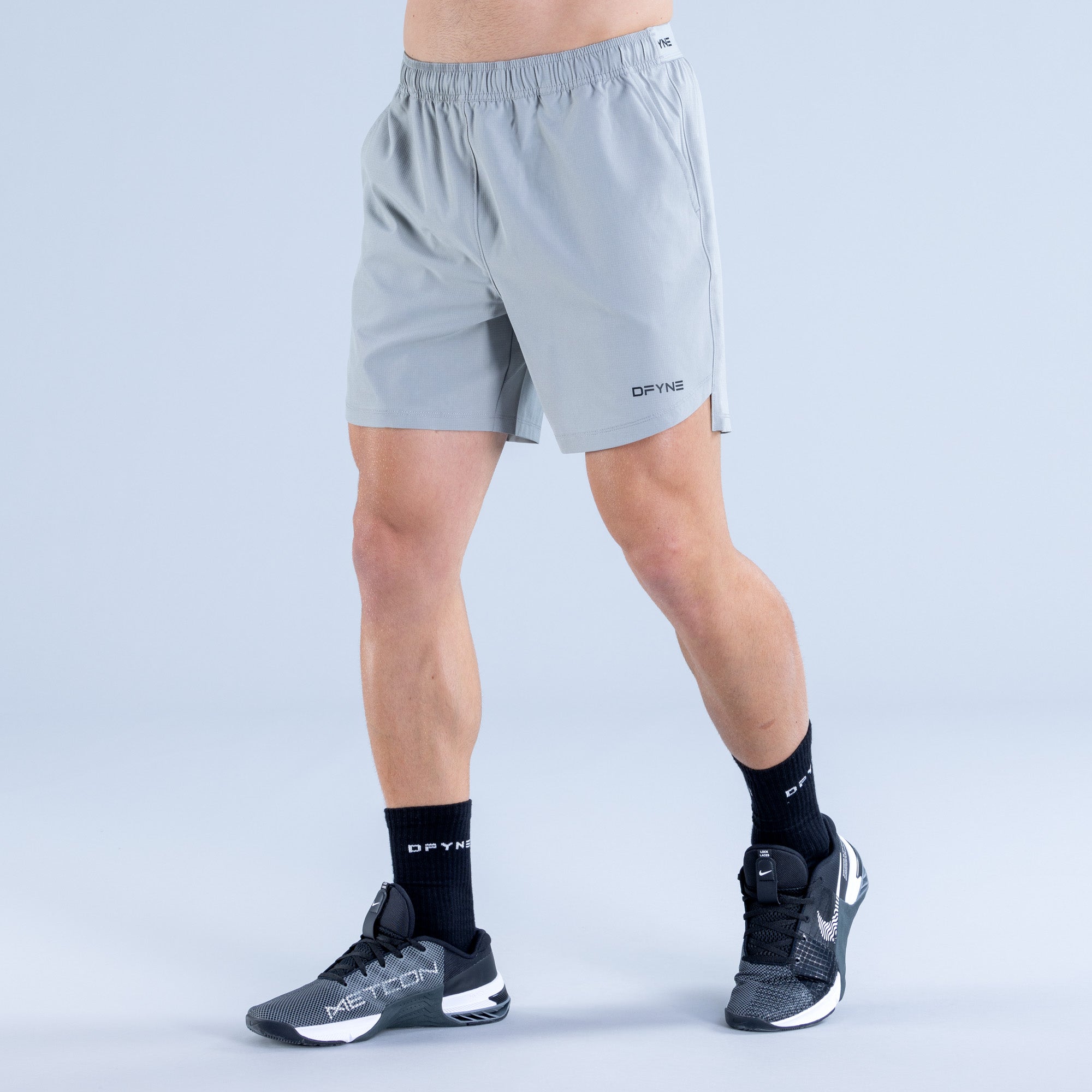 DFYNE Stealth Training Shorts Herr Grå | 3749150-CX