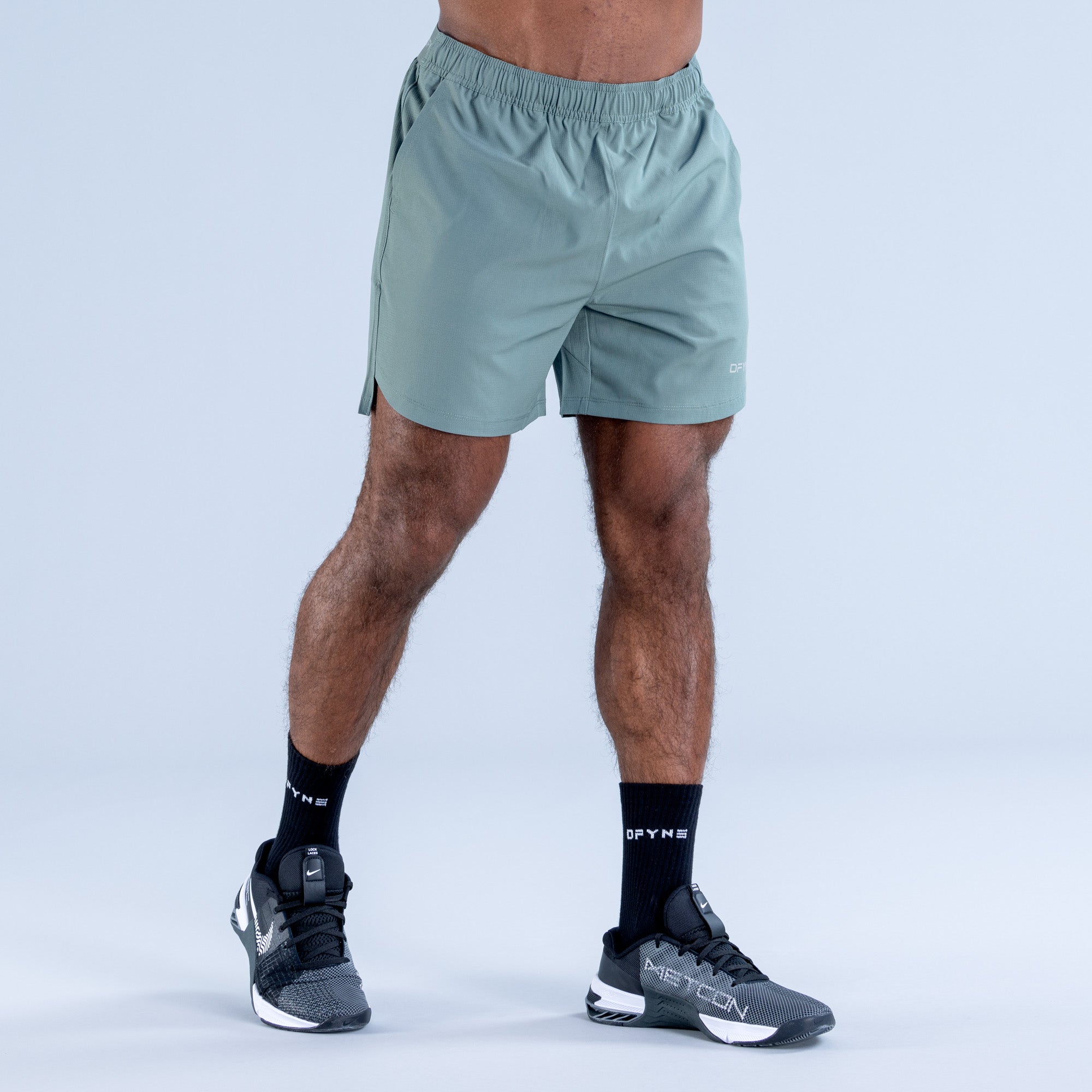 DFYNE Stealth Training Shorts Herr Olivgröna | 2463871-IJ