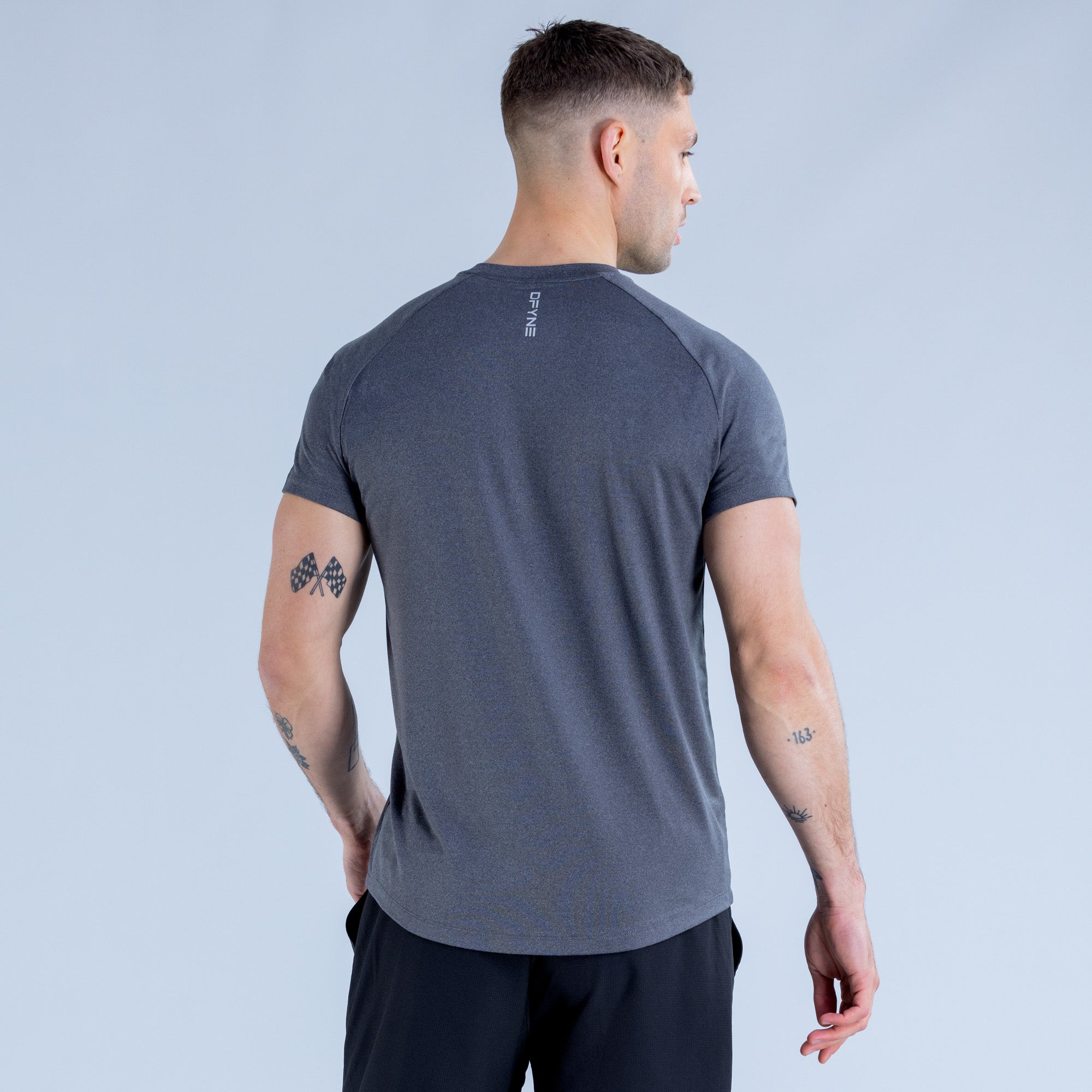 DFYNE Stealth Training T-Shirt Herr Svarta | 4105987-SK